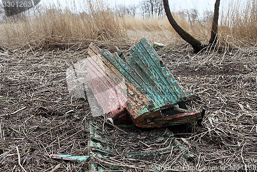 Image of old ship the shipwreck