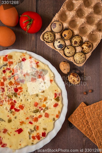 Image of baked omelette