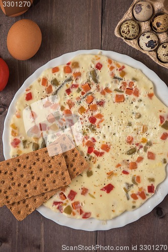 Image of baked omelette