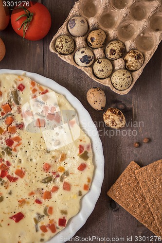 Image of baked omelette