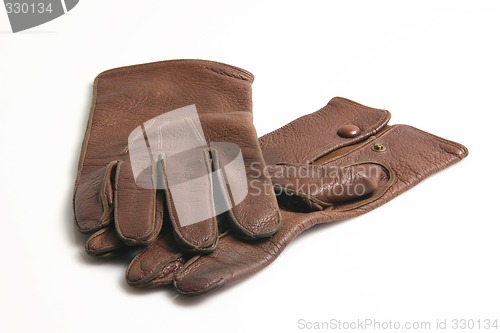 Image of leather gloves