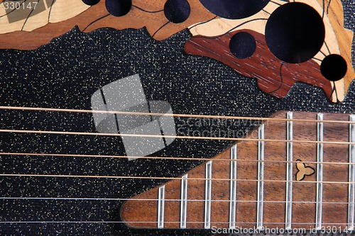 Image of strings of guitar