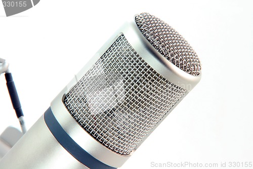 Image of microphone detail