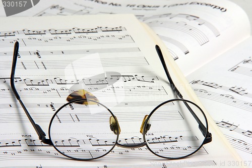 Image of music notes