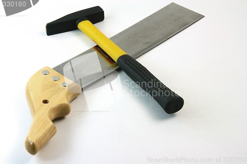 Image of saw and hammer