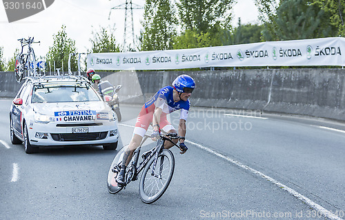 Image of The Cyclist Sylvain Chavane - Tour de France 2014