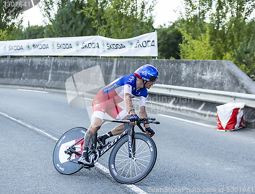 Image of The Cyclist Sylvain Chavanel - Tour de France 2014