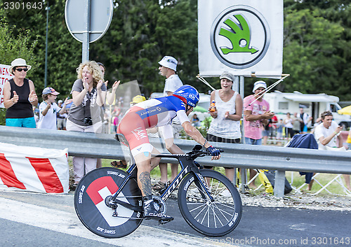 Image of The Cyclist Sylvain Chavanel - Tour de France 2014