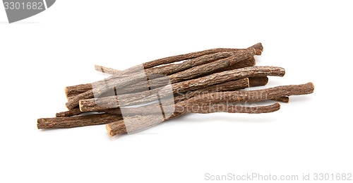 Image of Small pile of liquorice root