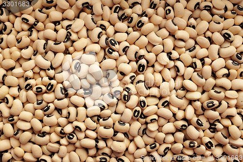 Image of Dried black eyed peas background