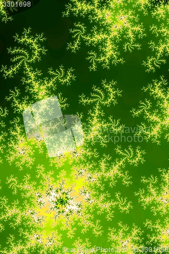 Image of Glowing Green Fractal