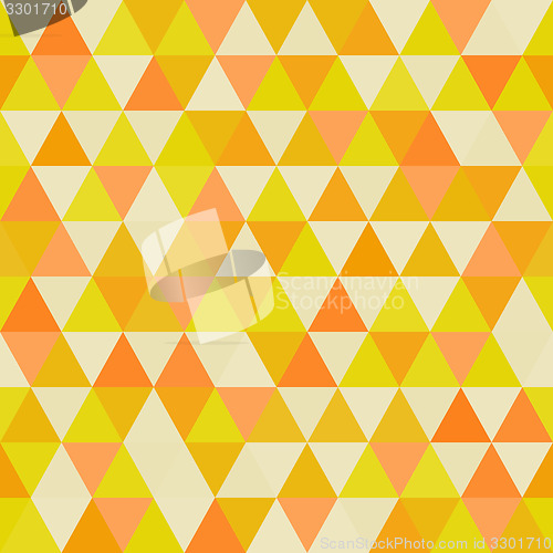 Image of Seamless geometric triangles background. Mosaic. 