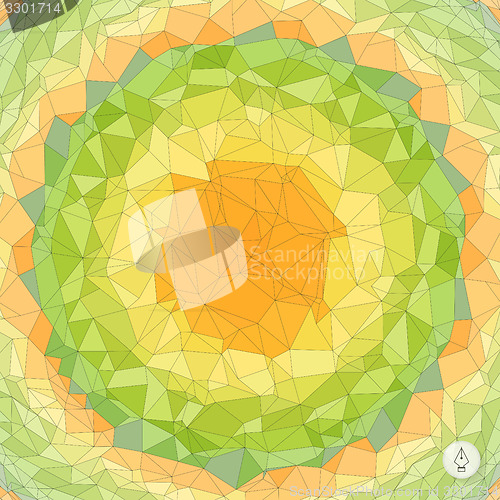 Image of Abstract geometric background. Mosaic. Vector illustration. 