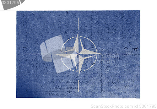 Image of Large jigsaw puzzle of 1000 pieces- NATO