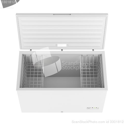 Image of Open freezer