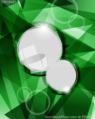 Image of Technological green background