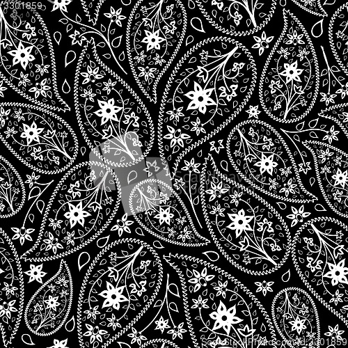 Image of Oriental cucumbers seamless pattern