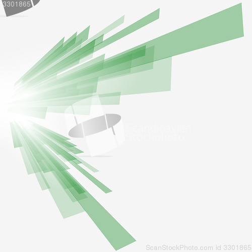 Image of Technological green background