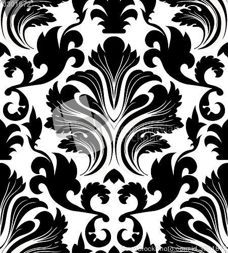 Image of Damask seamless pattern