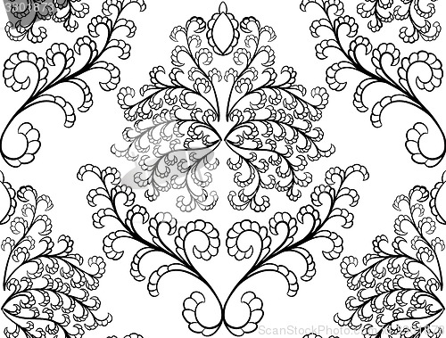Image of Seamless damask pattern