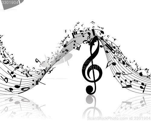 Image of Musical background