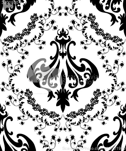 Image of Seamless damask pattern