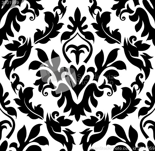 Image of Damask seamless pattern