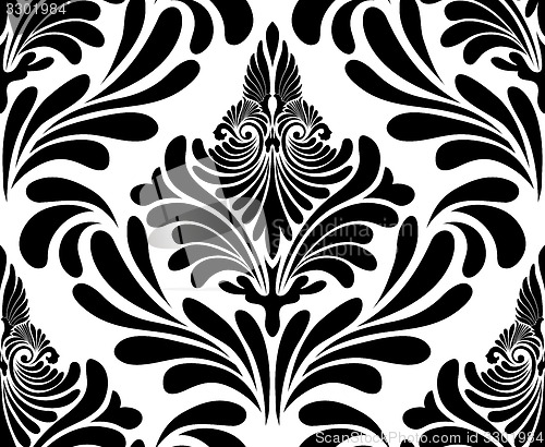 Image of Damask seamless pattern