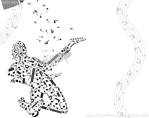 Image of Musical background