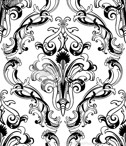 Image of Seamless damask pattern