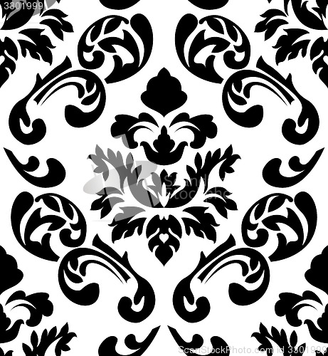 Image of Damask seamless pattern