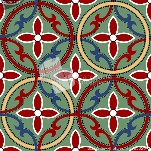 Image of Geometric chinese seamless pattern