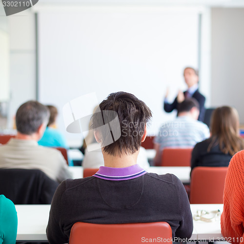 Image of Lecture at university.