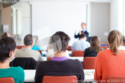 Image of Lecture at university.