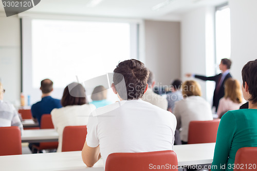 Image of Lecture at university.