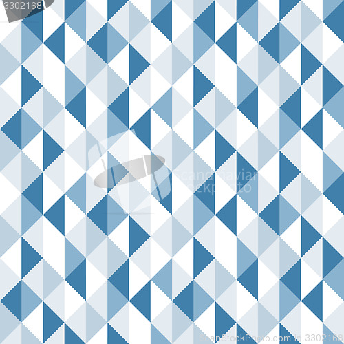 Image of Geometric triangles background. Mosaic. 