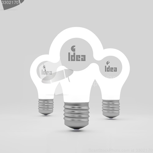 Image of TEAM. Idea concept.  3d vector illustration. 