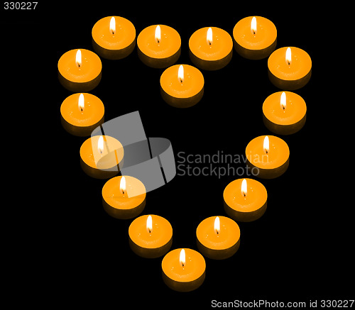 Image of Heart of Candles