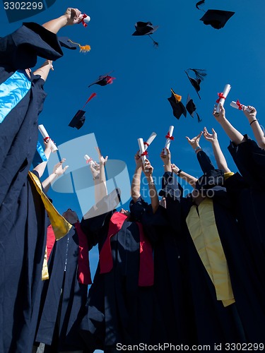 Image of high school graduates students