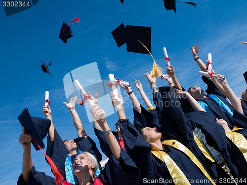 Image of high school graduates students