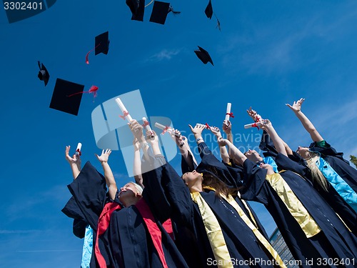 Image of high school graduates students