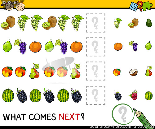 Image of what comes next game cartoon