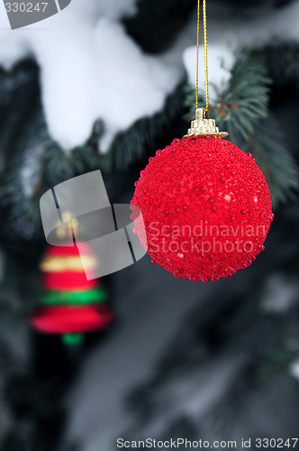 Image of Christmas decorations