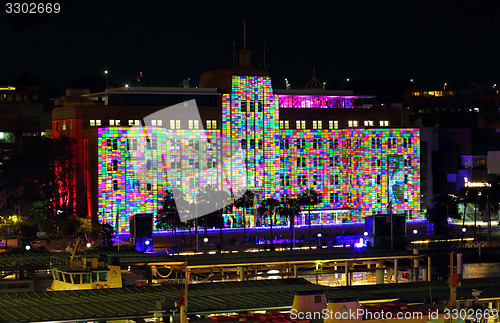 Image of Museum of Contemporary Art Building coloured squares