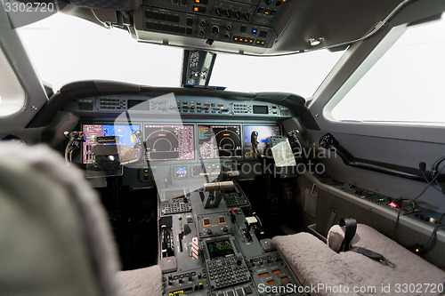 Image of Inside view Cockpit G550