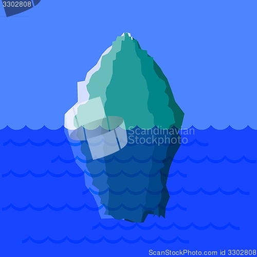 Image of Big Snow Iceberg 