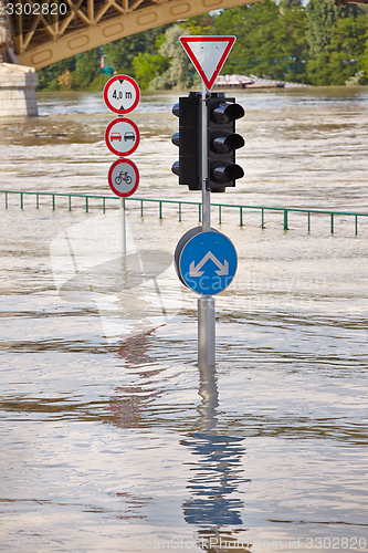 Image of Flooded street