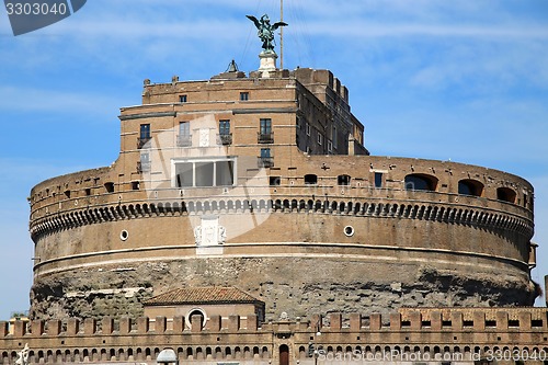 Image of Castel Sant\' Angelo in Rome, Italy 