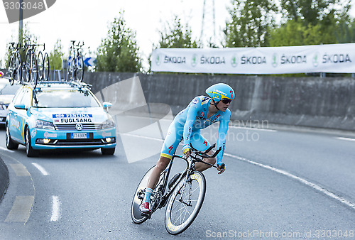 Image of The Cyclist Jakob Fuglsang - Tour de France 2014