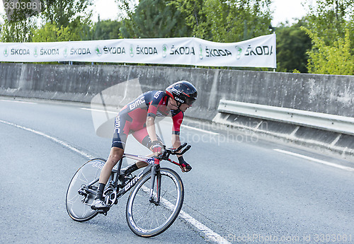 Image of The Cyclist Peter Stetina - Tour de France 2014